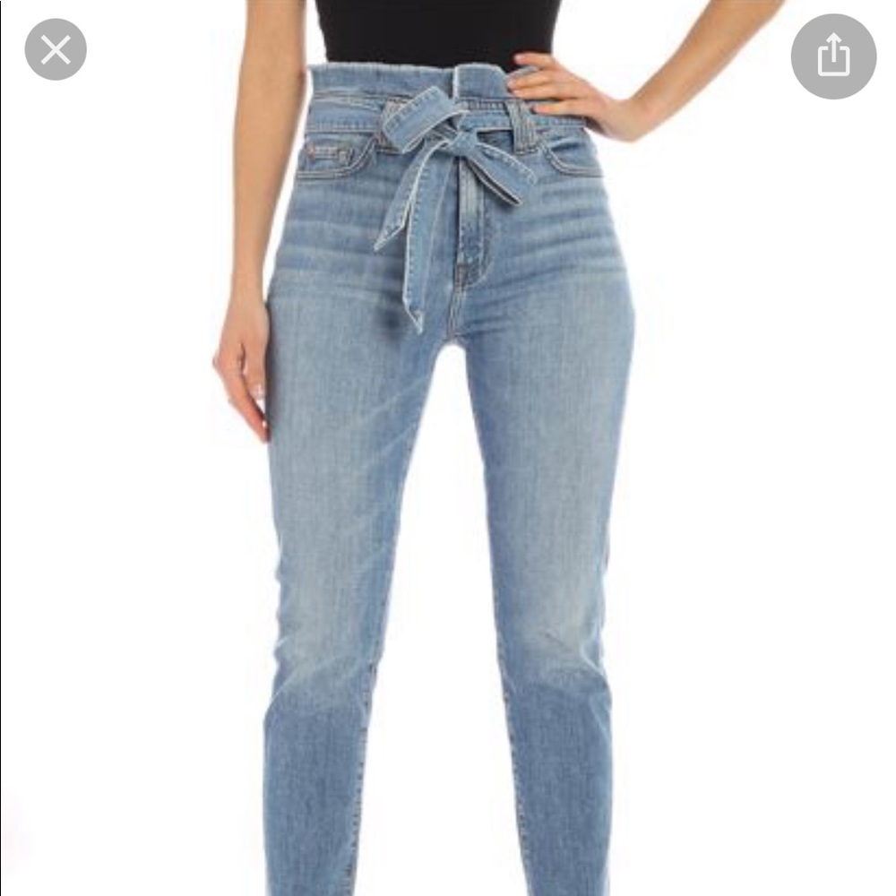 7 for all Mankind Paperbag Jeans Brand New!!